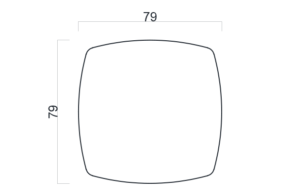 79X79 RAGGIATO ICO